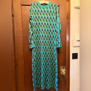 Double J Geometric Sweater